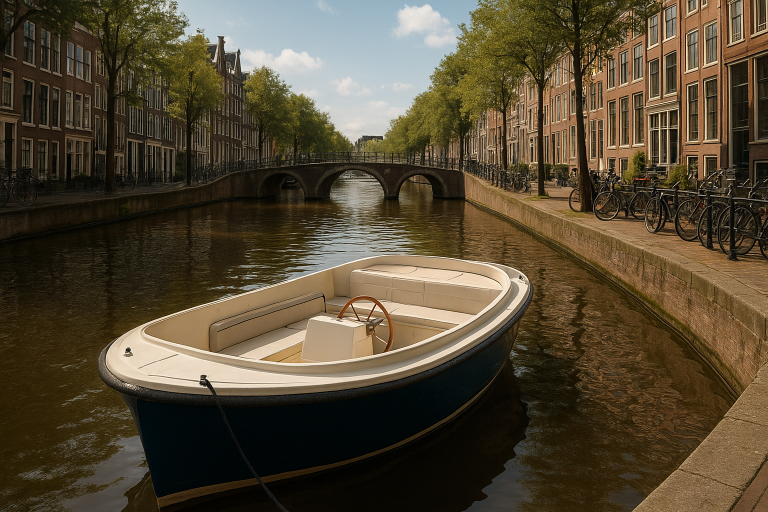 Foto bij Boten huren en vergelijken in Amsterdam: waar let je op bij een keuze?