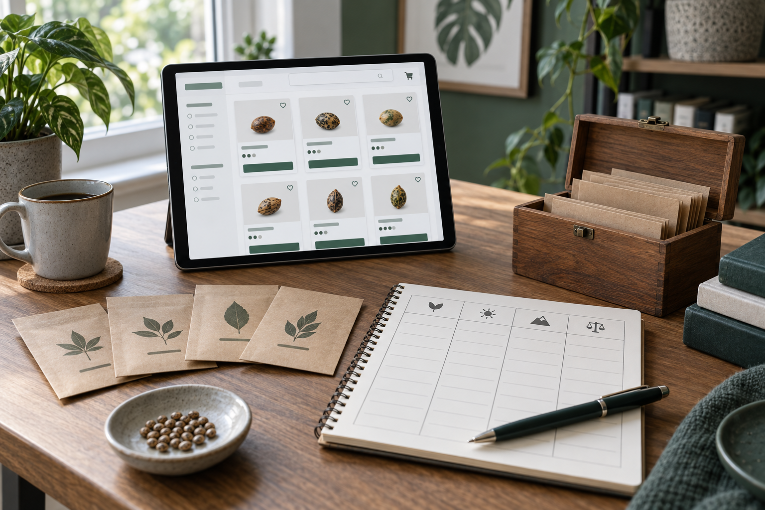Cannabiszaden vergelijken voor Master of Seeds seedshop waar let je op bij het aanbod